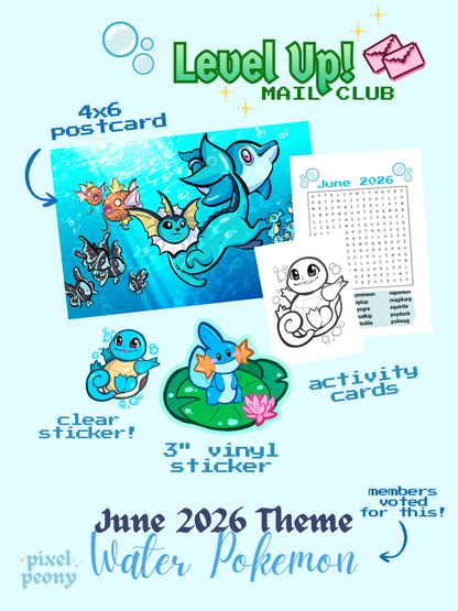 Level Up! Art Mail Club