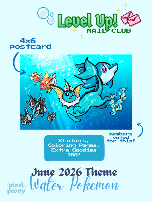 Level Up! Art Mail Club