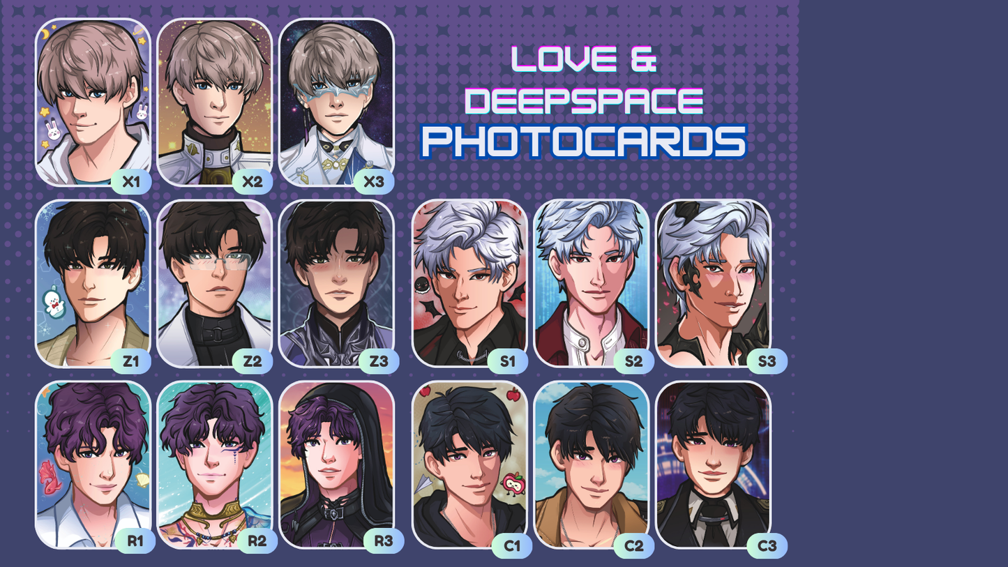 Love and Deepspace Photocards