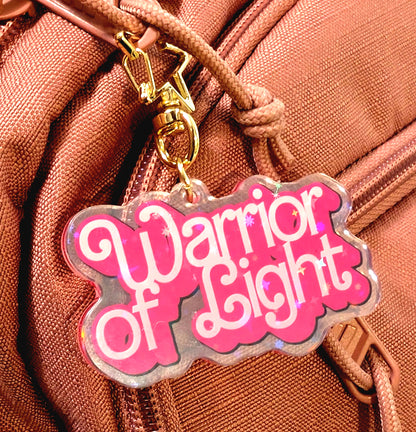 Final Fantasy XIV Warrior of Light 3" Holographic Keycharm