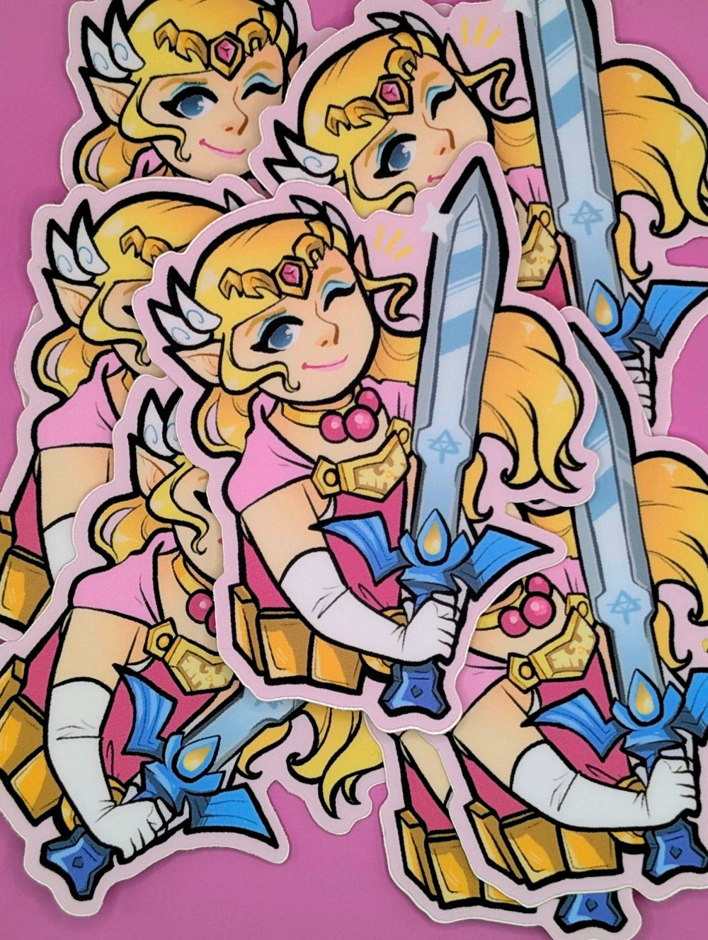 WindWaker Princess Zelda 3" Matte Sticker [Mail Club]