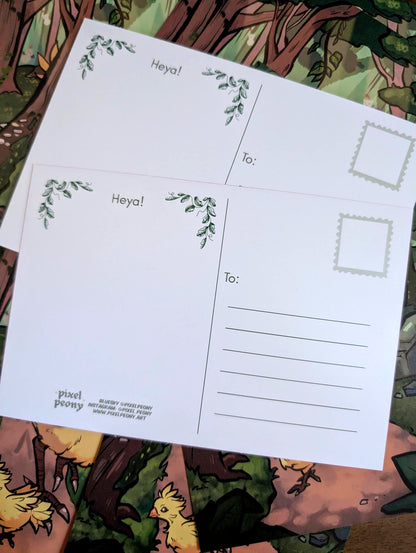 Chocobo 4x6" Print Postcard