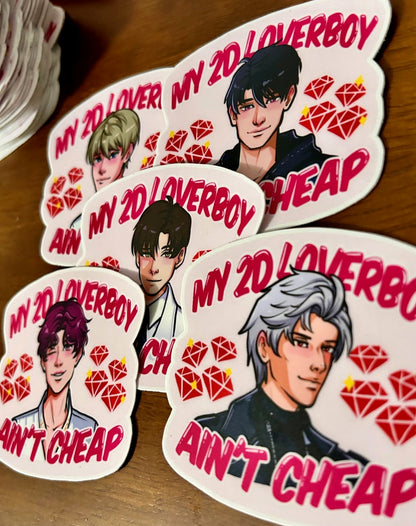 Love and Deepspace LaDS Otome 3" Matte Sticker