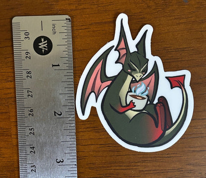 Final Fantasy XIV Midgardsormr Minion 2.5" Matte Sticker