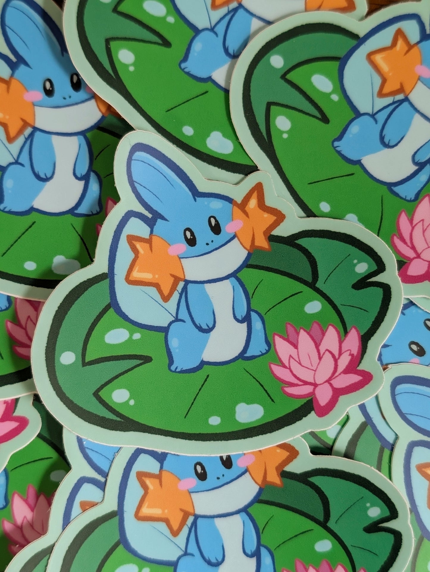 Mudkip 3" Matte Sticker [Mail Club]