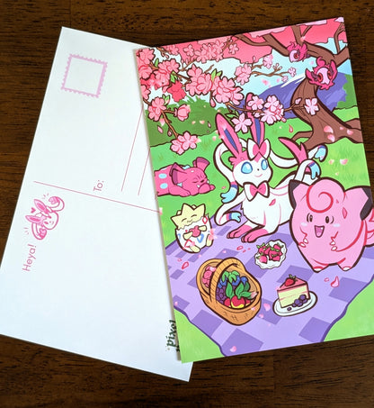 Fairy Pokemon 4x6" Print Postcard